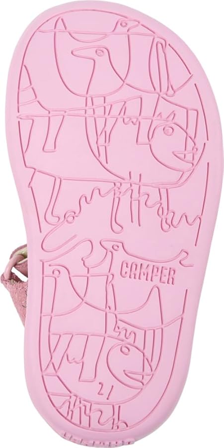 CAMPER ピンク Camper Unisex-Child Fashion Sneaker, Pink 013, 5 Toddler